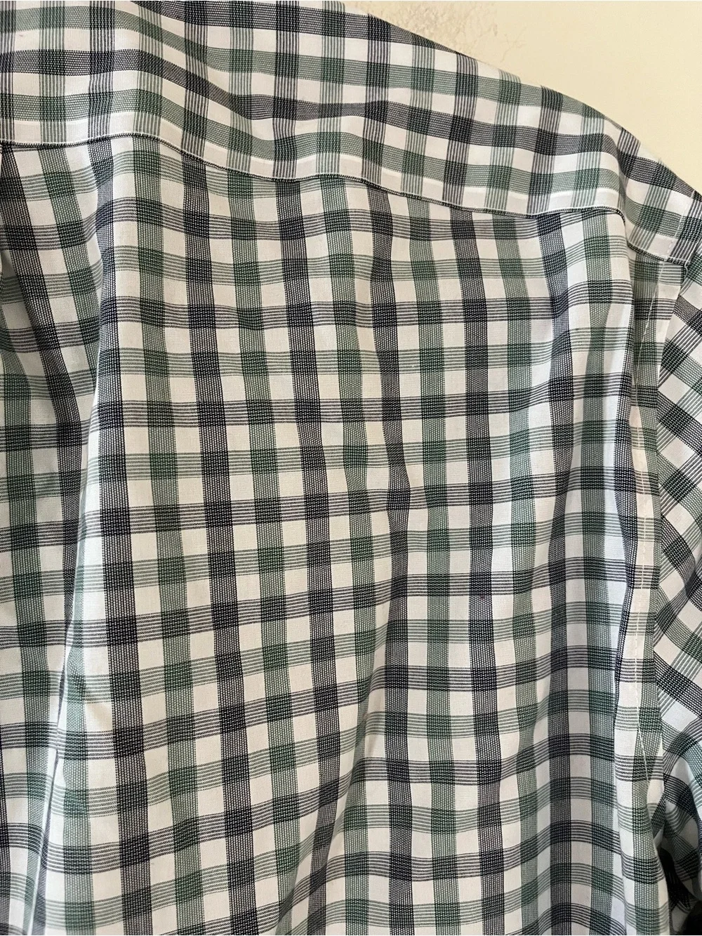 J.Crew Men's Designer Checked Button-Down Shirt Size Large Slim